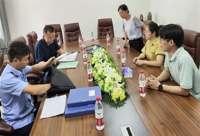 旌德縣生態(tài)環(huán)境分局入企走訪調(diào)研，優(yōu)化營商環(huán)境助力日用化學產(chǎn)品銷售